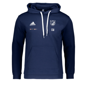 adidas Entrada 22 Hoody Blau
