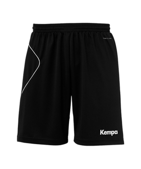 Kempa Curve Short Hose kurz Kids Schwarz Weiss F04 - schwarz