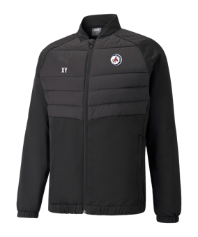 PUMA teamLIGA Hybrid Jacke Schwarz F03