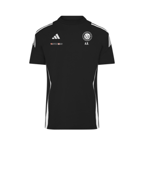 adidas Tiro 24 T-Shirt Schwarz Weiss