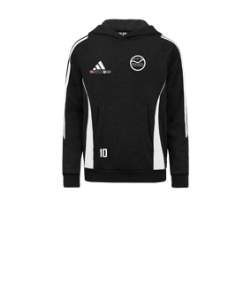 adidas Tiro 24 Hoody Schwarz Weiss