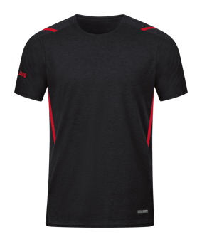 JAKO Challenge Freizeit T-Shirt Rot F502 - schwarz