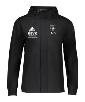 adidas Entrada 22 Allwetterjacke Schwarz