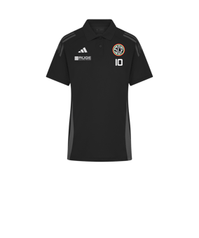 adidas Tiro 24 Competition Poloshirt Damen Schwarz Grau