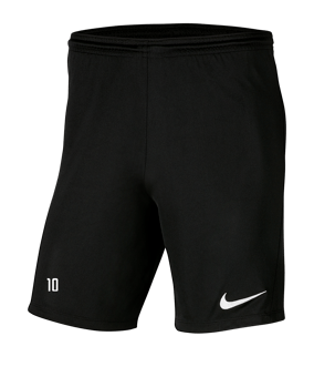 Nike Park III Short Kids Schwarz F010