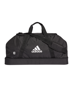adidas Tiro Duffle Bag Gr. L mit Bodenfach Schwarz