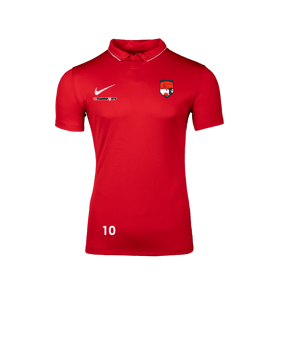 Nike Park 26 Polo Rot F657