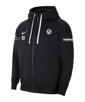 Nike Park 20 Fleece Kapuzenjacke Schwarz F010