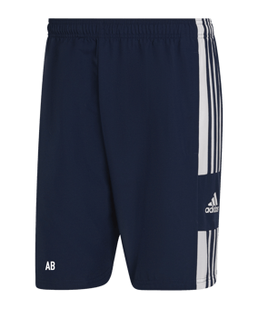 adidas Squadra 21 Short Dunkelblau Weiss