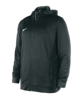 Nike Team Basketball Kapuzenjacke Schwarz F010 - schwarz