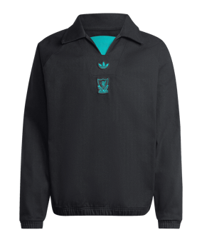 adidas FC Liverpool Icon Drill Sweatshirt Schwarz - schwarz