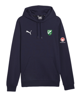 PUMA teamGOAL Casuals Hoody Blau F06