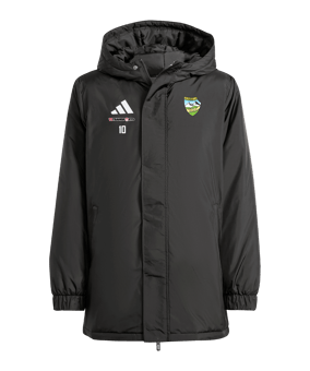 adidas Entrada 26 Winterjacke Kids Schwarz