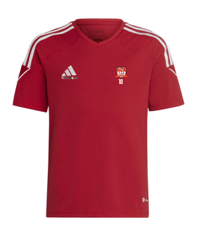 adidas Tiro 23 Trikot Kids Rot Weiss