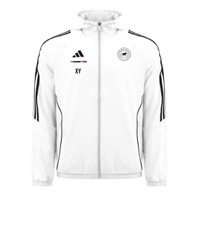adidas Tiro 24 Windbreaker Weiss Schwarz