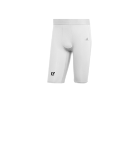 adidas Techfit Aeroready Tight Short Weiss