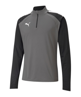 PUMA teamLIGA HalfZip Sweatshirt Grau F13 - grau