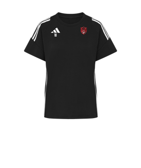 T-shirt adidas Tiro 24 femmes noir blanc 
