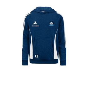 adidas Tiro 24 Hoody Blau Weiss