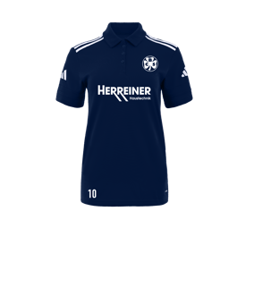adidas Squadra 25 Competition Polo Damen Blau