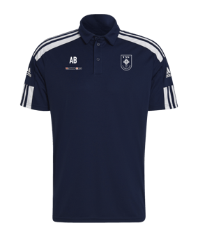 adidas Squadra 21 Poloshirt Blau Weiss