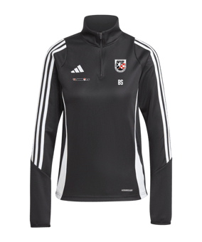 adidas Tiro 24 Trainingstop Damen Schwarz Weiss