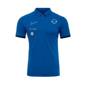 Nike Academy 25 Polo Blau F463