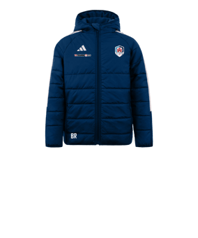 adidas Tiro 24 Winterjacke Kids Blau Weiss