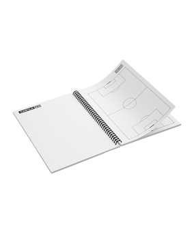 Cawila PRO 100 Blatt A6 Notebook Lehrblock Weiss - weiss