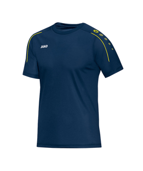 JAKO Classico T-Shirt Blau Gelb F42 - blau