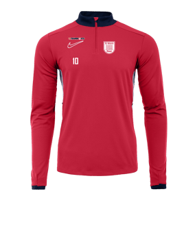 Nike Academy 25 Drill Top Sweatshirt Rot F657