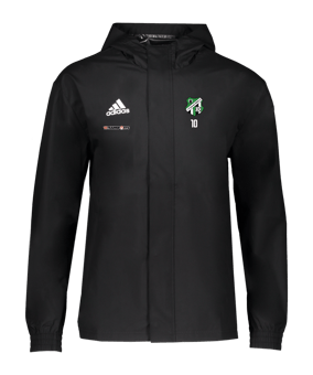 adidas Entrada 22 Allwetterjacke Schwarz