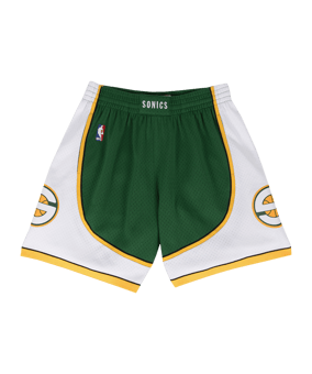 Mitchell and Ness Seattle Supersonics NBA Swingman 2007 Hose Grün