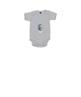 Merch Baby Body Heather Grey Melange | #dna