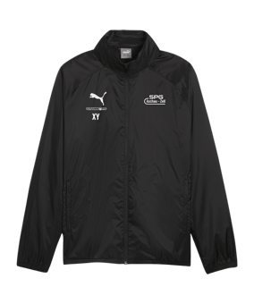 PUMA teamGOAL Allwetterjacke Schwarz Weiss F03