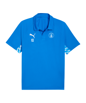 PUMA teamLIGA26 Sideline Polo Blau F02