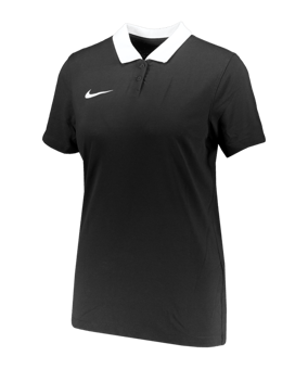 Nike Park 20 Poloshirt Damen Schwarz Weiss F010 - schwarz