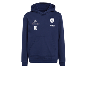 adidas Entrada 22 Hoody Kids Blau