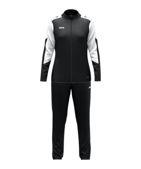 JAKO Dynamic Trainingsanzug Damen Schwarz F826 - schwarz