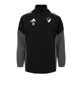 adidas Tiro 25 Competition Regenjacke Schwarz