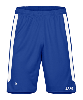 JAKO Power Short Blau Weiss F400