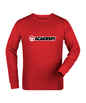 11ts Academy Sweatshirt Academy Rot - rot