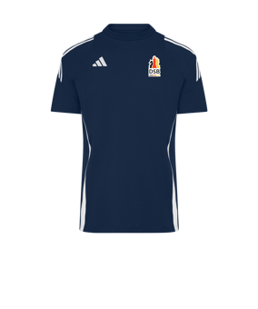 adidas Tiro 24 T-Shirt Blau Weiss