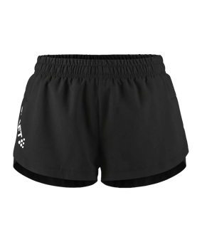 Craft Rush 2.0 Marathon Short Damen Schwarz F999000 - schwarz
