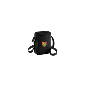 Merch Cross Body Bag Black  | #logo4c