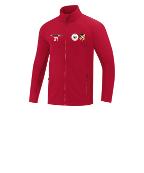 JAKO Team Softshelljacke Kids Rot F11