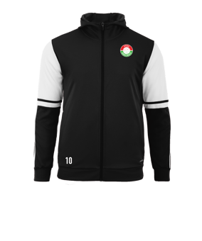 adidas Squadra 25 Kapuzenjacke Schwarz