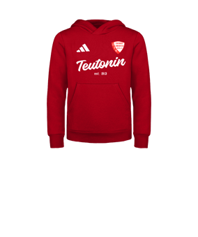 adidas Entrada 26 Hoody Kids Rot