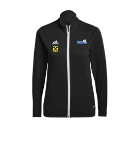 adidas Entrada 22 TK Trainingsjacke Damen Schwarz