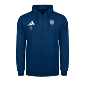 adidas Entrada 26 Kapuzenjacke Blau